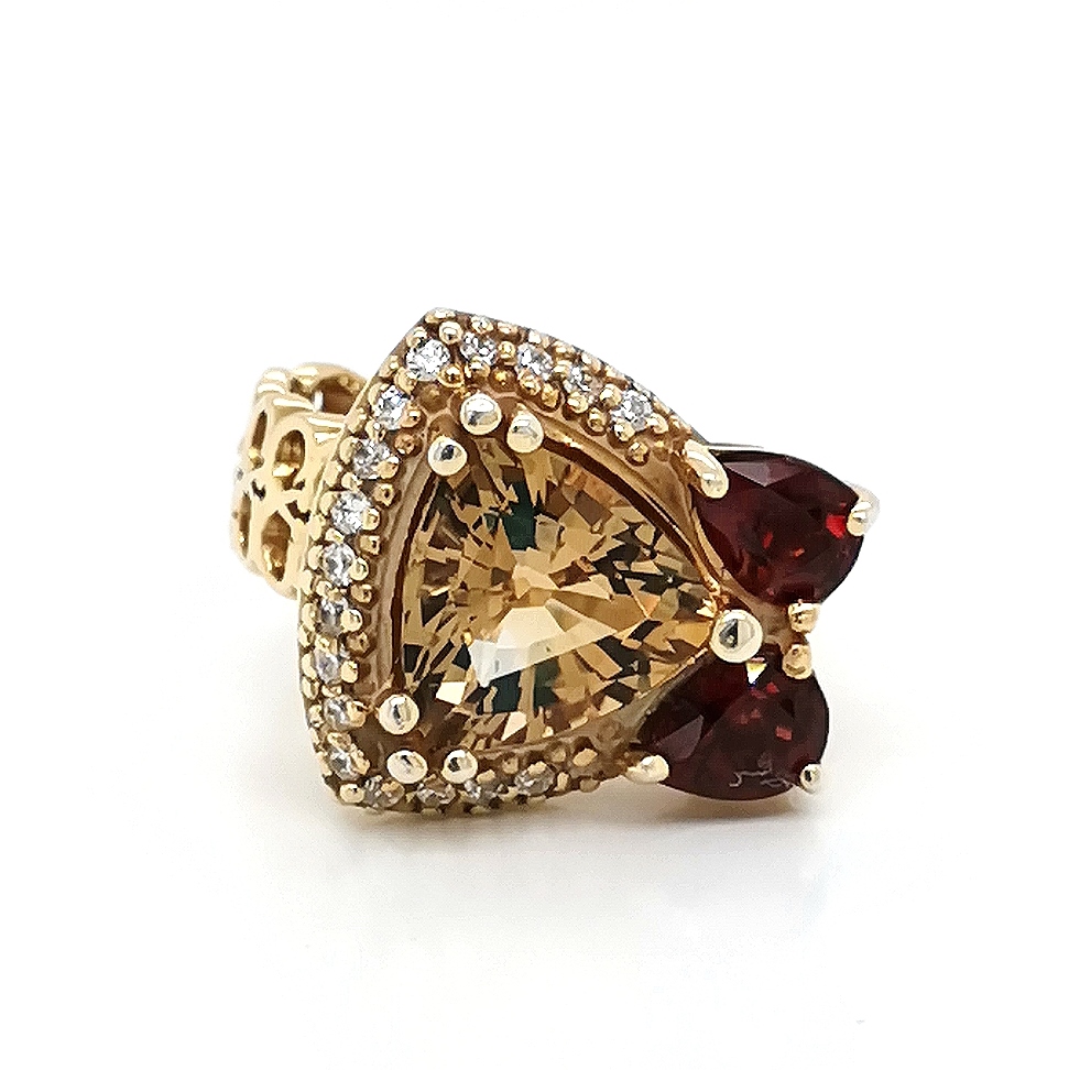 Gold Trillion Collection Ring