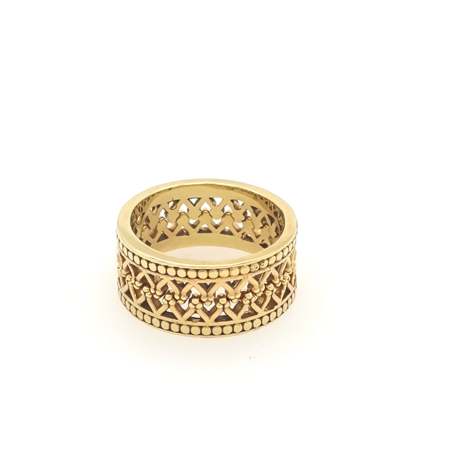 9ct Yellow Gold Crown Ring - Image 2
