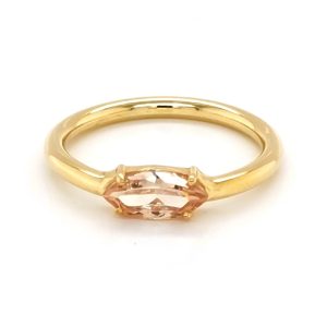 Marquise 9ct Yellow gold ring
