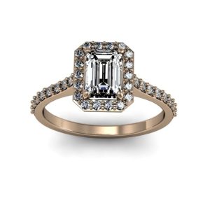 Emerald love ring